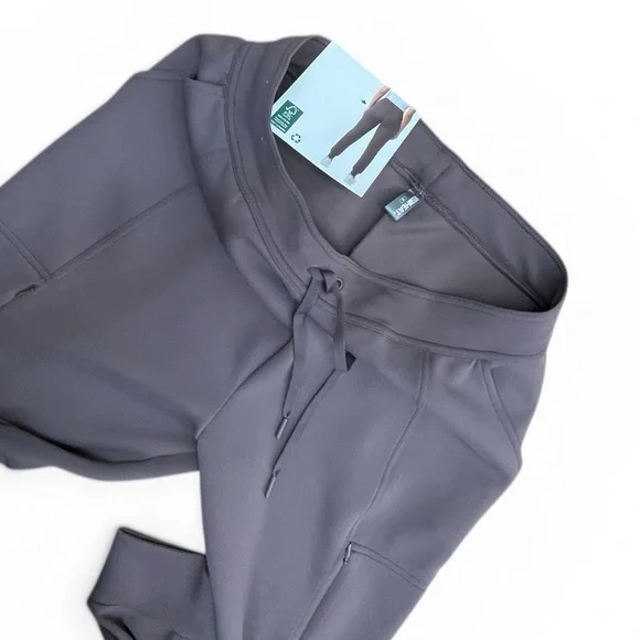 32 Degrees JOGGER Women's brown pink WITH Drawstring ZIPPERED SIDE POCKET size M - Picture 13 of 15